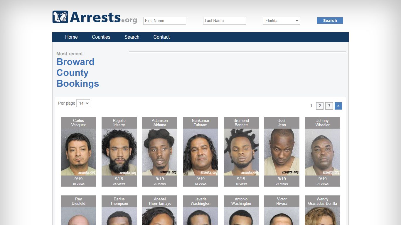 Broward County Arrests and Inmate Search